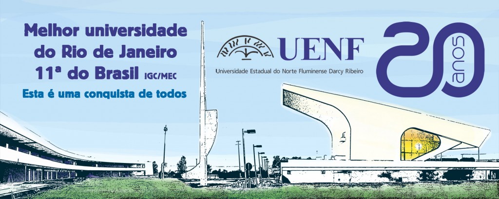 Adesivo UENF 20 anos